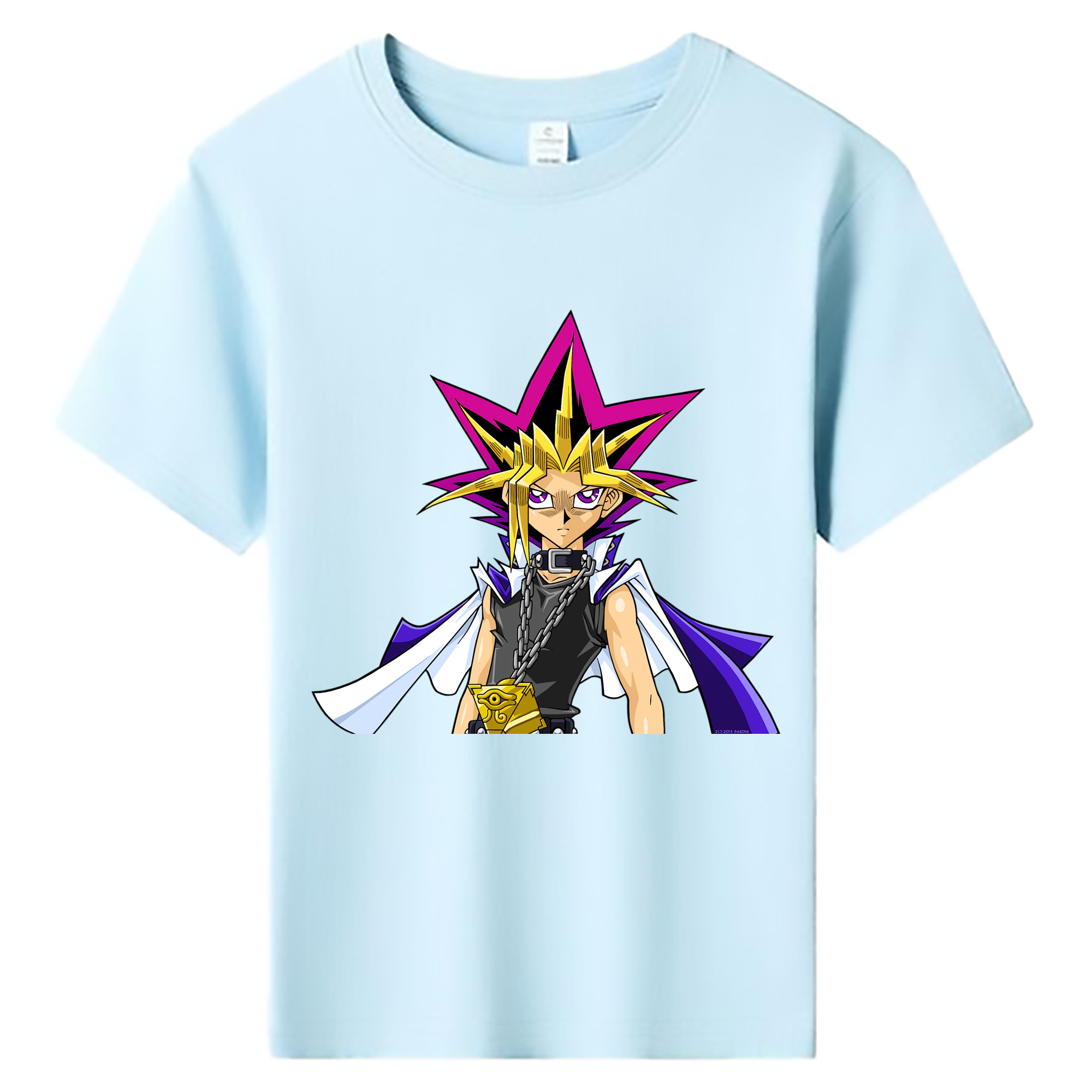 （画像用） 遊☆戯☆王 Yu-Gi-Oh! 綿100％キッズTシャツ（フロントプリント）